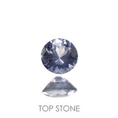 グレイッシュブルースピネル(宝石名スピネル)ビルマ/マダガスカル産 0.23ct 識別済[220817441]3.8x3.8mm前後
