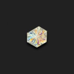 トラピッチェクォーツ 偏光板2枚付き コロンビア・ボヤカ産 49.84ct[230622271]29.5x26.7mm前後