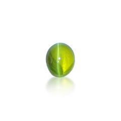 クリソベリルキャッツアイ スリランカ産 0.71ct[240226112]5.6x4.4mm前後