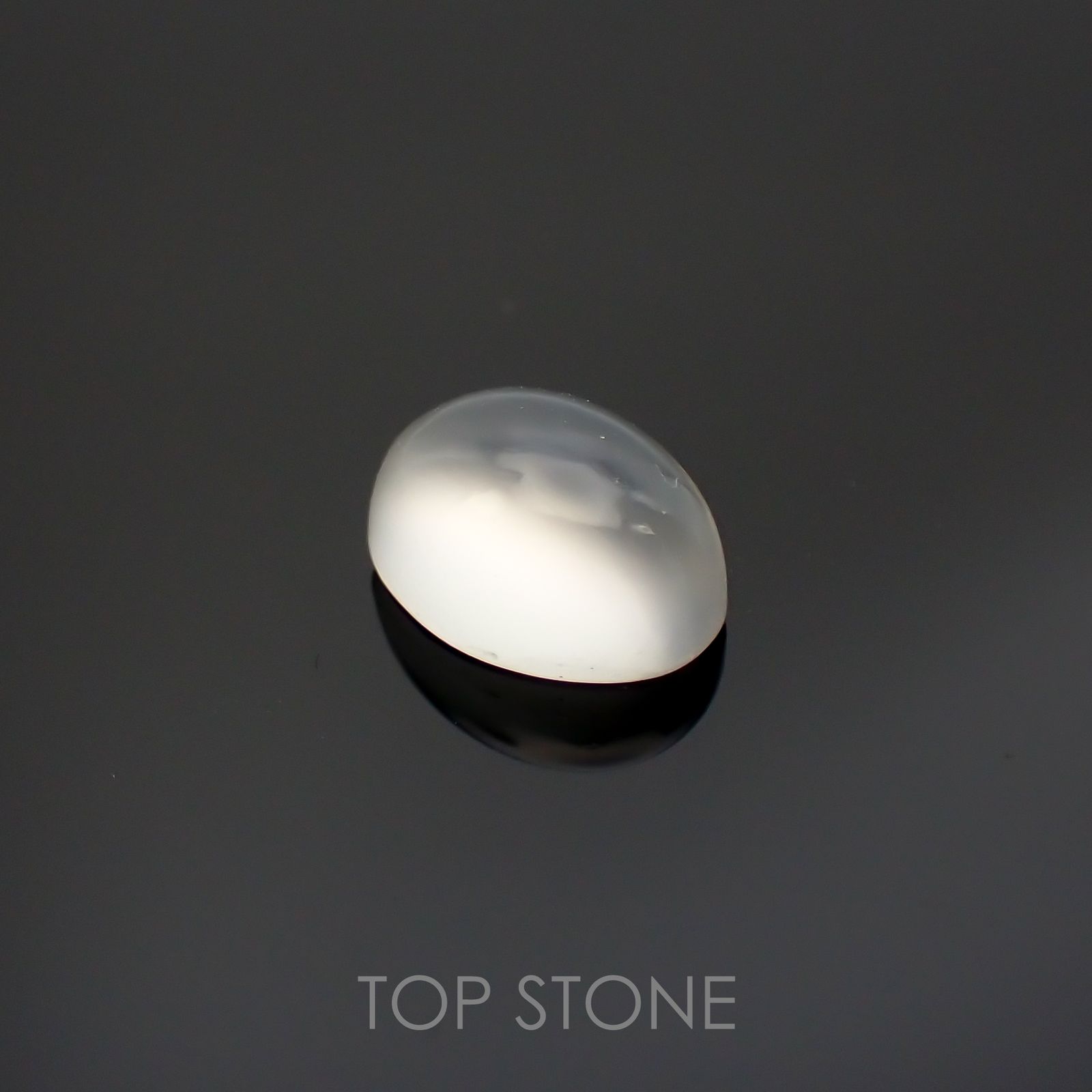 ムーンストーンキャッツアイ(宝石名ムーンストーン・キャッツアイ)インド産 1.38ct 識別済[220515793]8x5.7mm前後