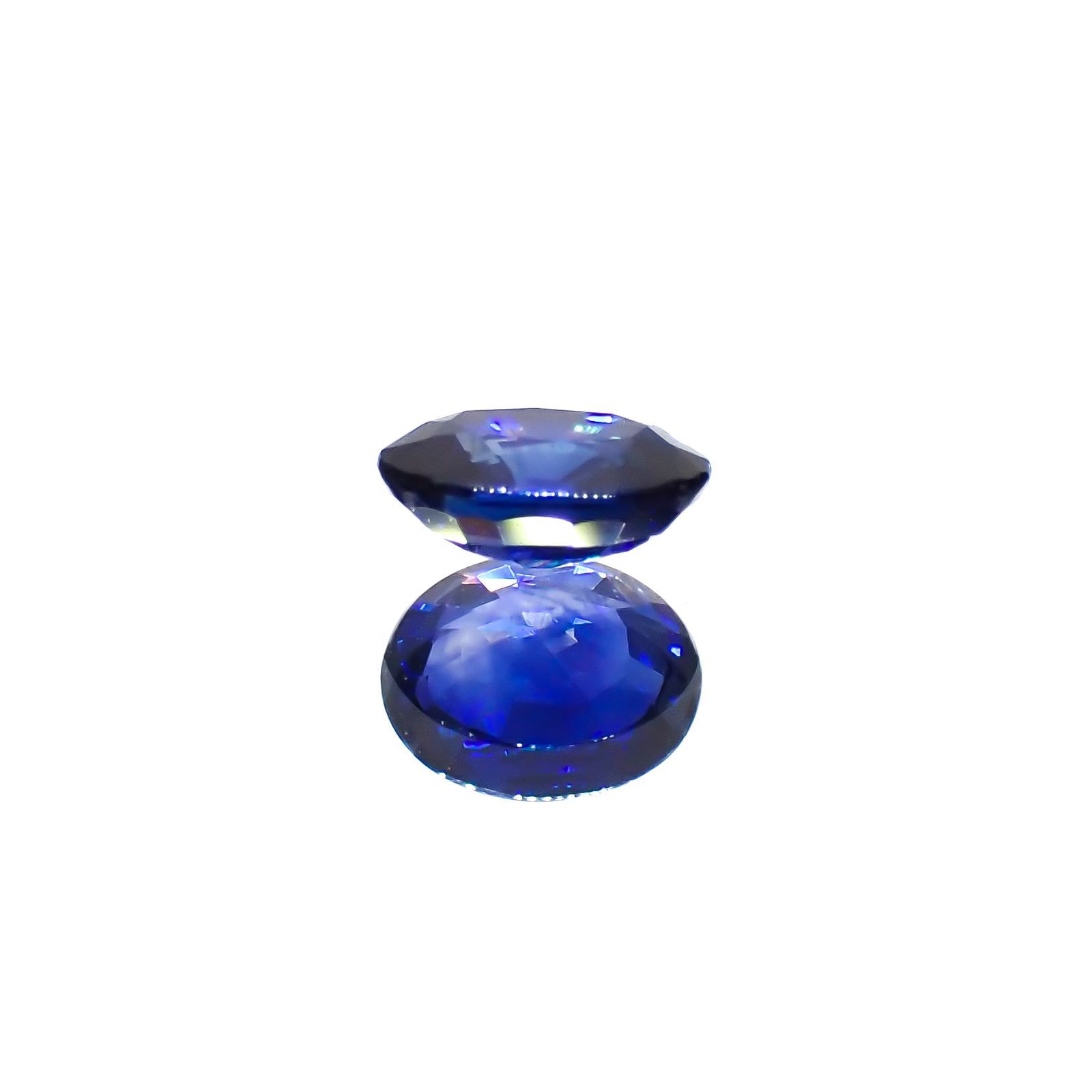 サファイア(宝石名サファイア)スリランカ/マダガスカル産 0.49ct 識別済[230120245]5.2x4.3mm前後
