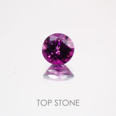 グレープガーネット ブラジル産 ルース 0.66ct[21059699]5×5mm前後