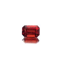 ユーディアライト(宝石名ユーディアライト)ロシア産 ソ付(日独) 1.047ct / 7.34x4.89mm前後 [251231475]