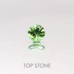 ミントガーネット タンザニア産 ルース 0.3ct[5519]4.1×4.1mm前後