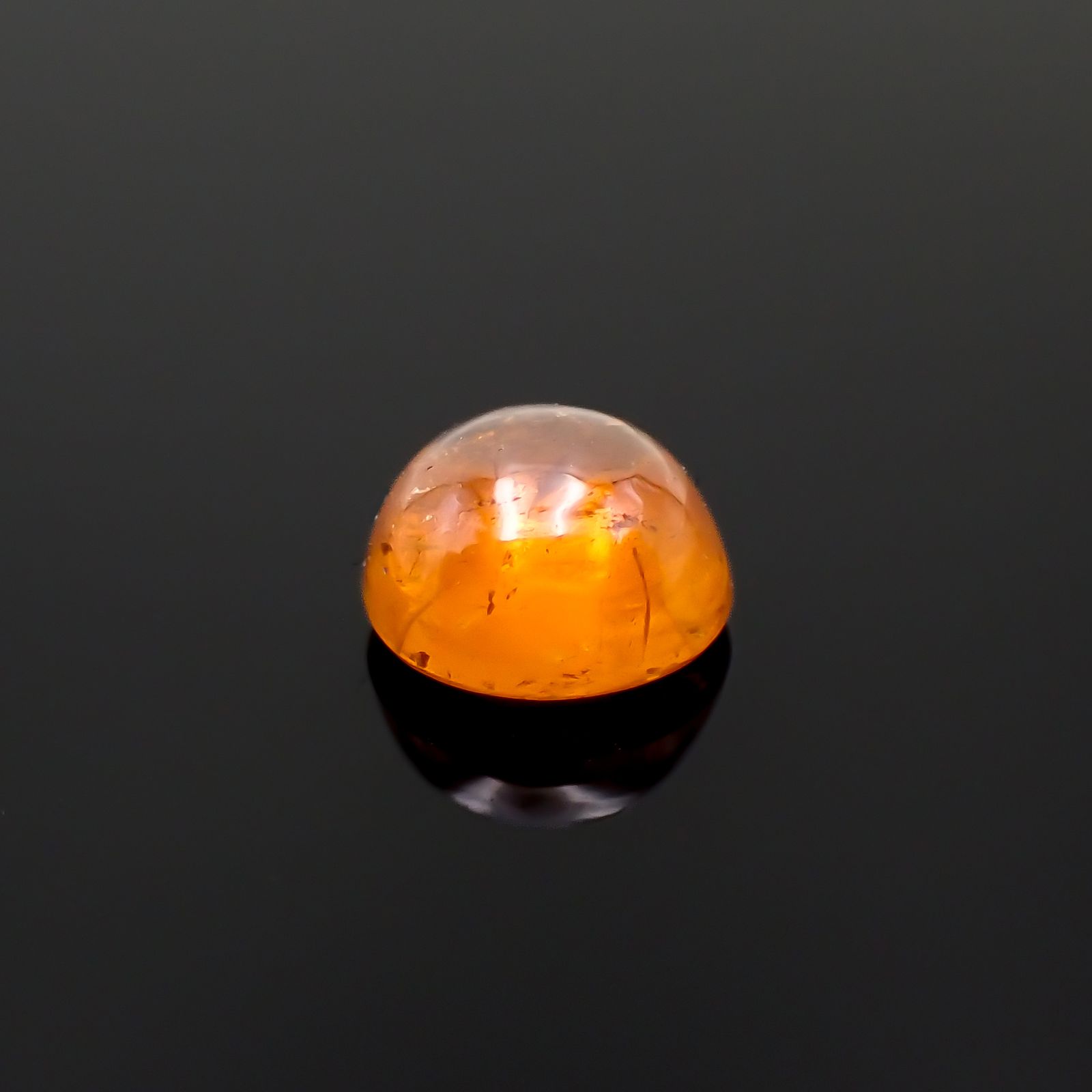 スペサルティンガーネット タンザニア産 2.28ct[230923316]7.2x7.1mm前後