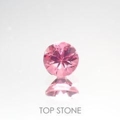 ホットピンクスピネル(宝石名ピンク・スピネル) タンザニア産 0.32ct 識別済[210812585]4×4mm前後