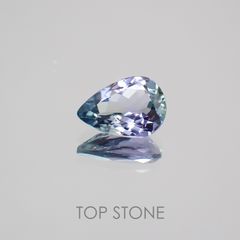 パーティーカラータンザナイト タンザニア産 ルース 0.68ct[210310097]7.2×5mm前後