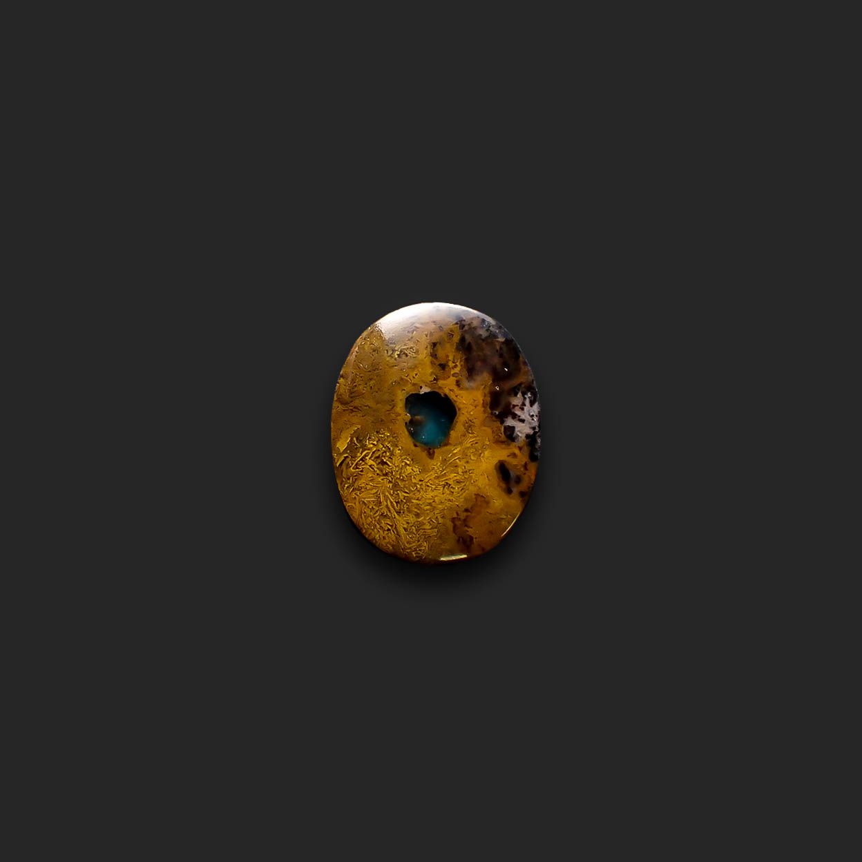 アパタイトインジャスパー ブラジル産 4.15ct[240326848]16.8x13.4mm前後