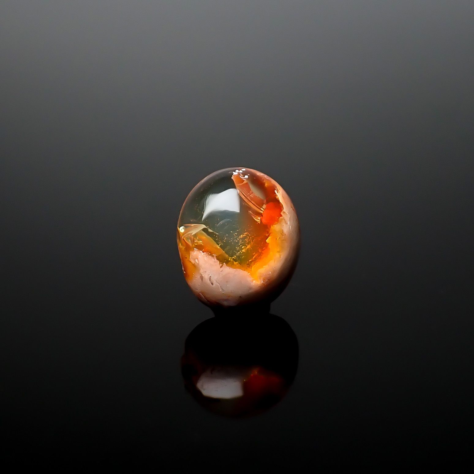 カンテラオパール メキシコ産 1.67ct / 9.1x7.7mm前後 [260933084]