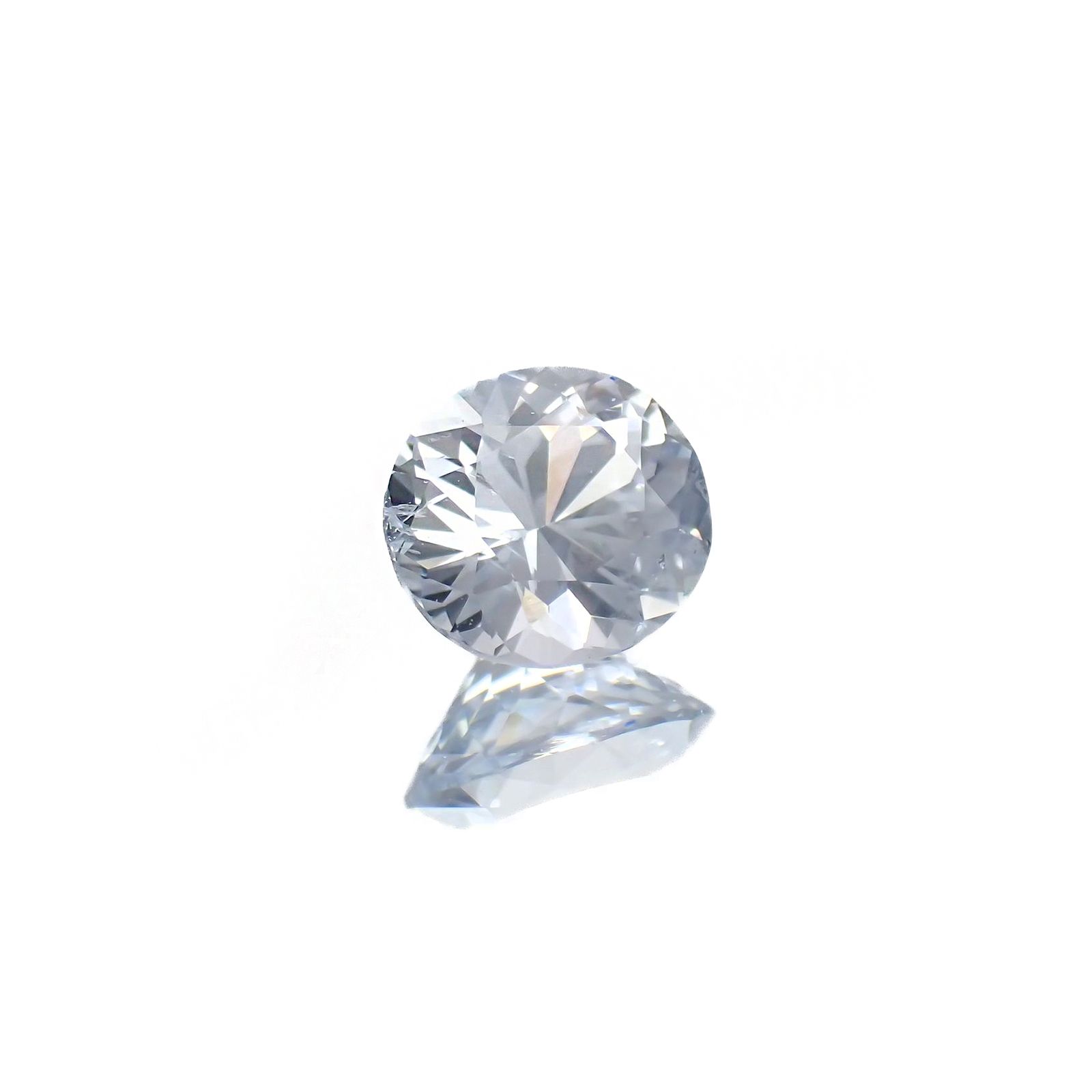 アイスブルーサファイア(宝石名サファイア)スリランカ/マダガスカル産 識別済 0.53ct / 5x4.6mm前後 [220918075]