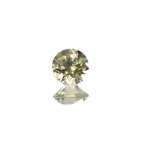パラサイティックペリドット(宝石名ペリドット)採取地：ロシア 0.038ct 識別済[220616245]2.1x2.1mm前後