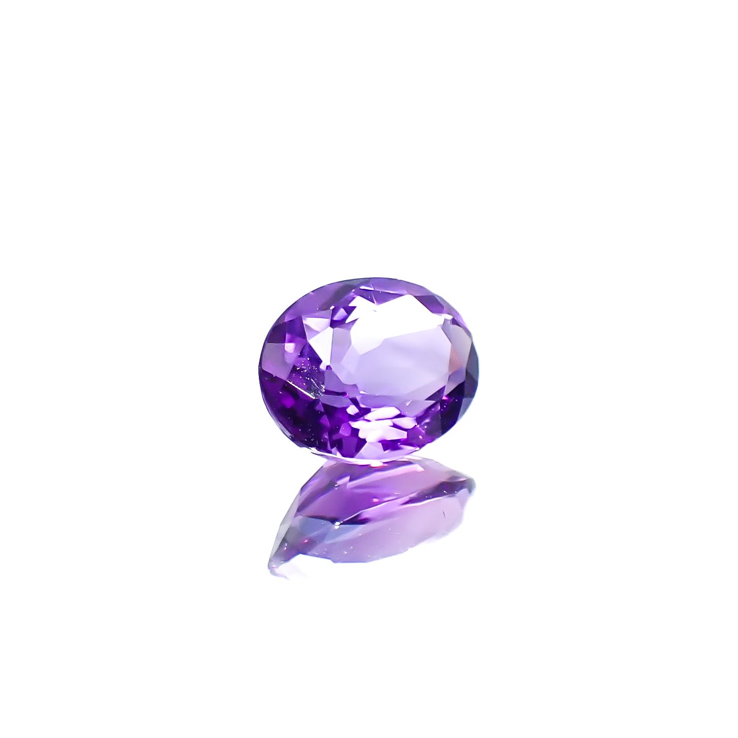 カラーシフトアメジスト ブラジル/ウルグアイ産 1.15ct [250329982]7.9x6.2mm前後