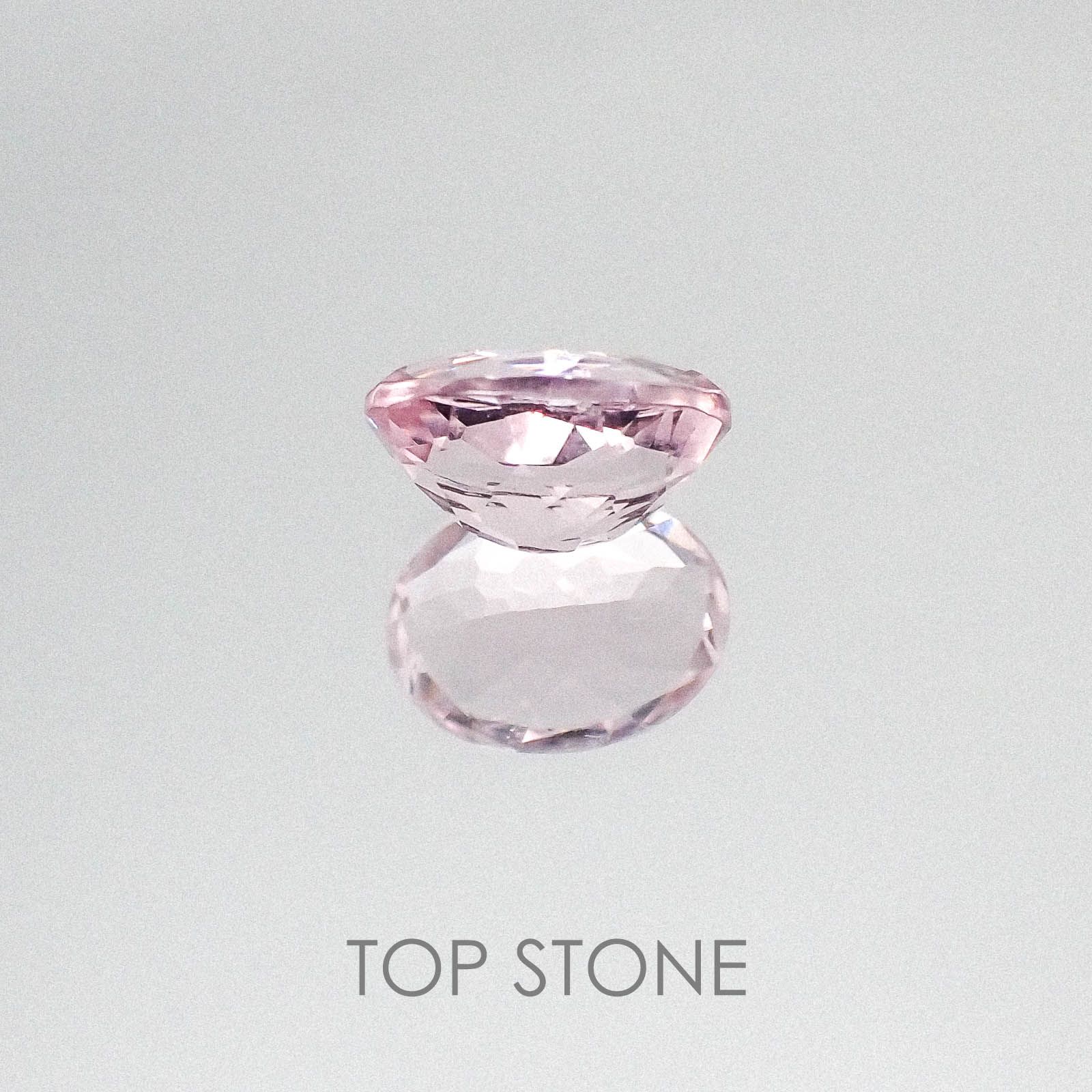 モルガナイト ブラジル産 ルース 1.23ct[20084367]8.1×6.1mm前後