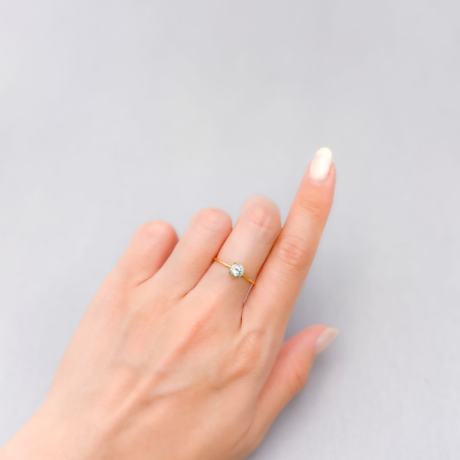 ミントベリル ナイジェリア産 0.44ct [250430192]5x5mm前後