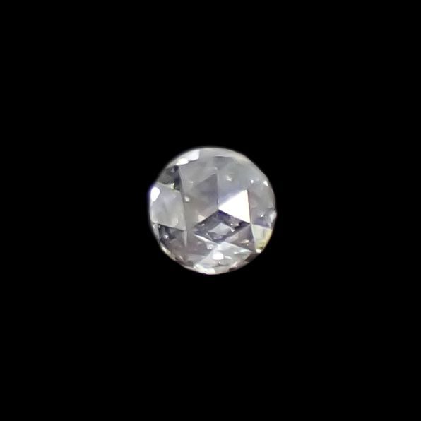 ◇ローズカット◇ダイヤモンド SI-VS/D-G(宝石名ダイアモンド) 0.048ct 識別済[220114723]2.3x2.3mm前後