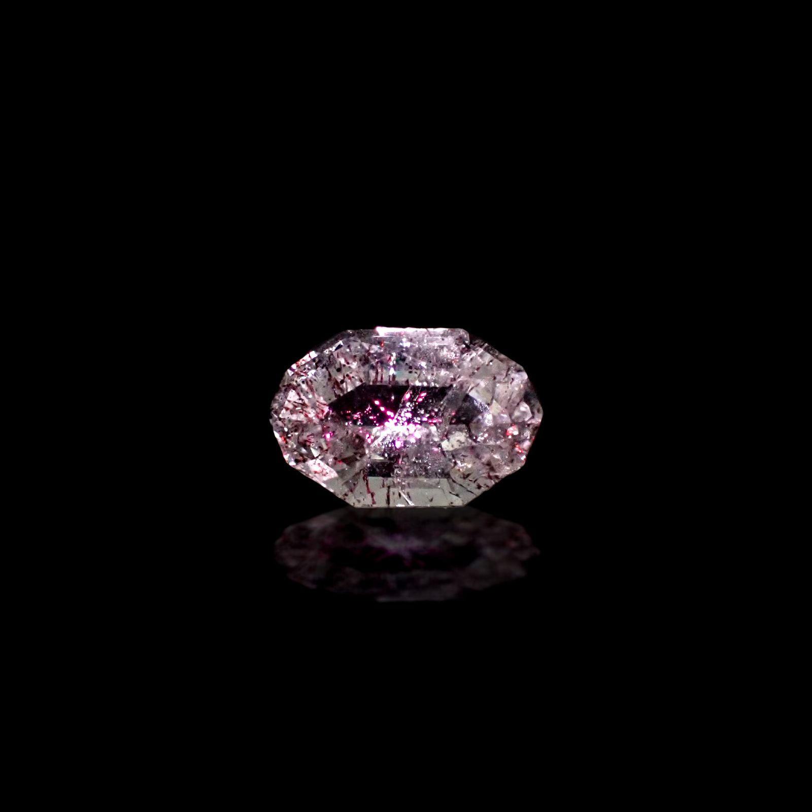 ◇カスタムカット◇ティンカーベルクォーツ ブラジル産 4.19ct[240628174]12.6x8.2mm前後