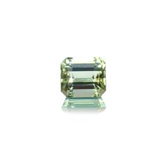 ミントトルマリン(宝石名グリーン・トルマリン) ルワンダ産 1.54ct 識別済[21029993]6.8×6mm前後
