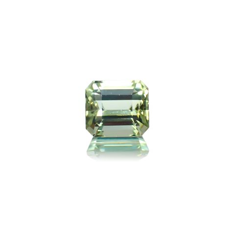 ミントトルマリン(宝石名グリーン・トルマリン) ルワンダ産 1.54ct 識別済[21029993]6.8×6mm前後