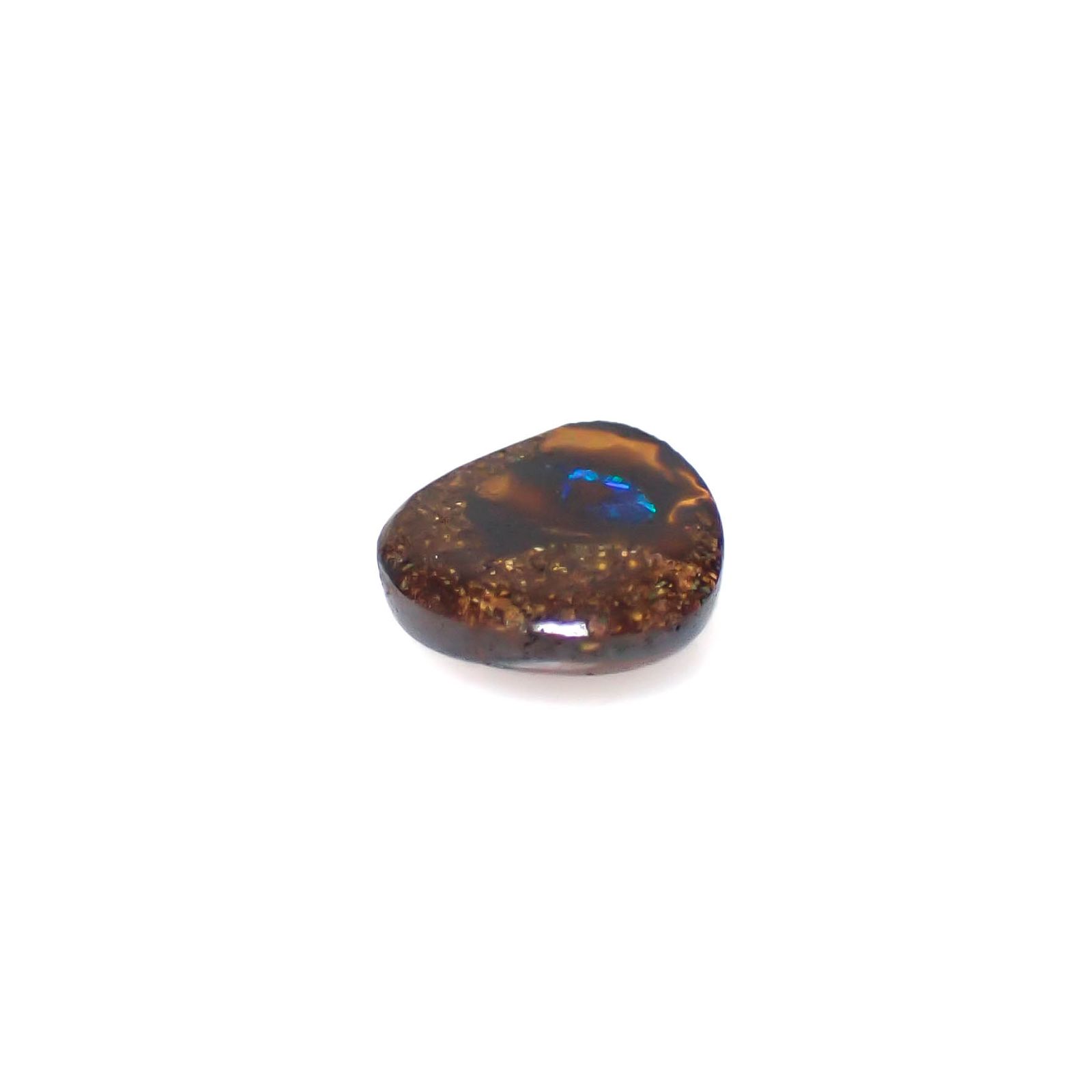 ◇フリーフォーム◇ボルダーオパール オーストラリア産 1.85ct [250330120]8.3x8.3mm前後