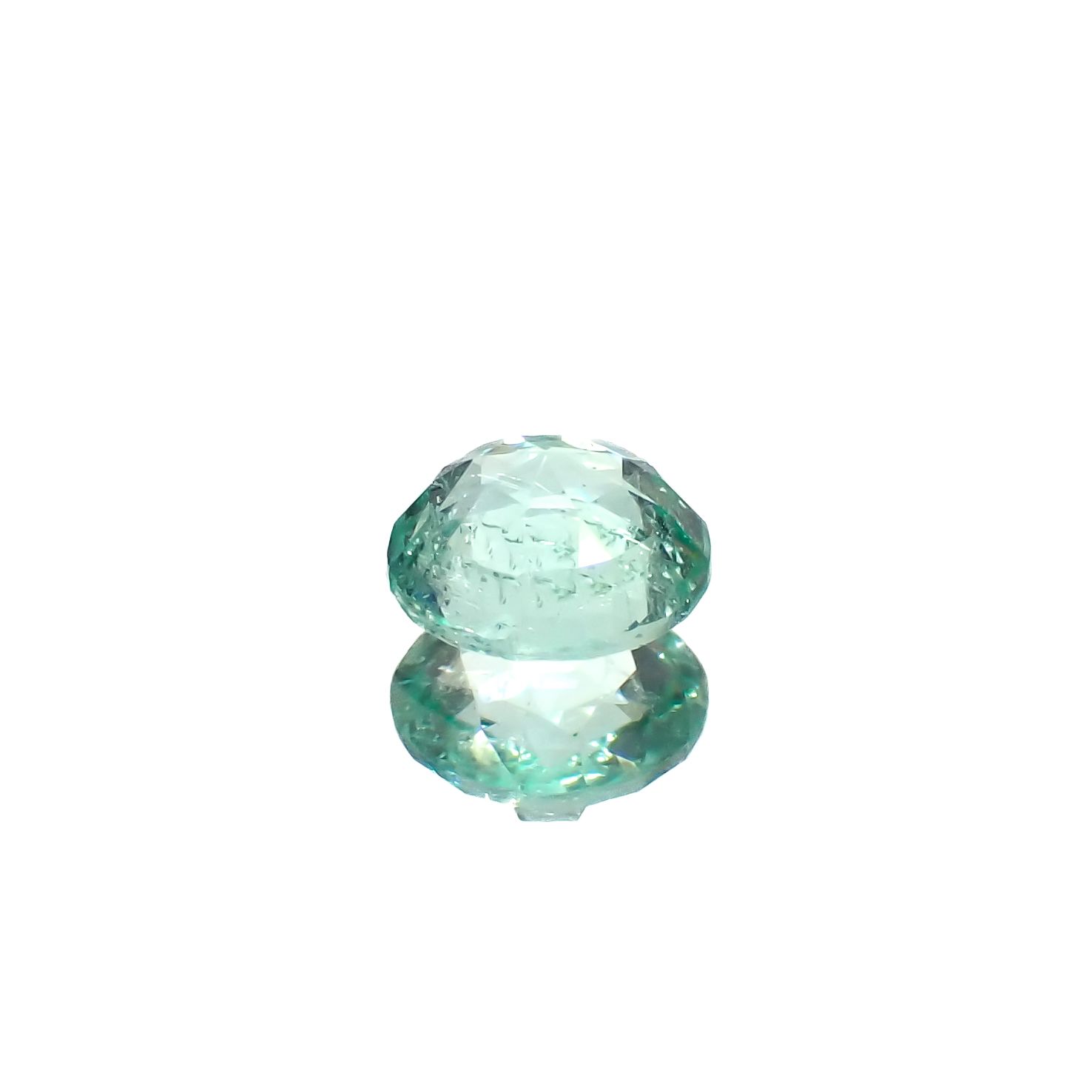 パステルカラーエメラルド コロンビア産 0.26ct[240225942]4.2x4.2mm前後