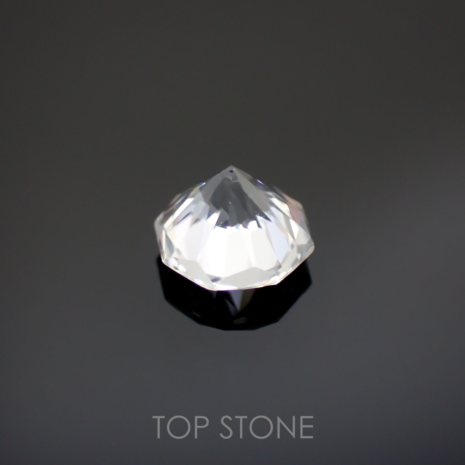 ◇オクタゴンカット◇カラーレスジルコン(宝石名ホワイト・ジルコン)スリランカ/カンボジア産 0.80ct 識別済[220114280]4.9x4.9mm前後