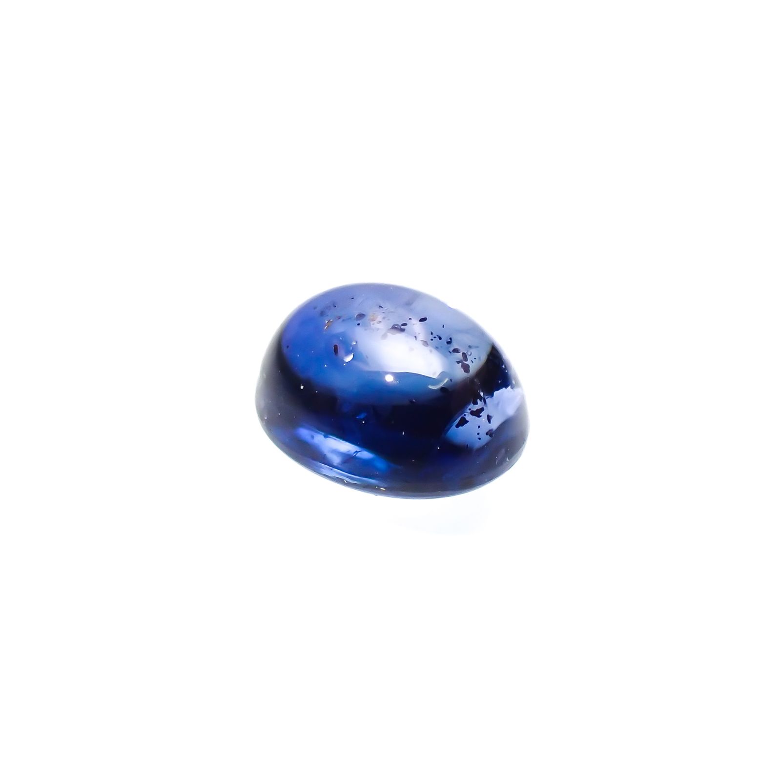 サファイア(宝石名ブルー・サファイア)スリランカ/マダガスカル産 0.96ct 識別済[230923438]5.7x4.4mm前後