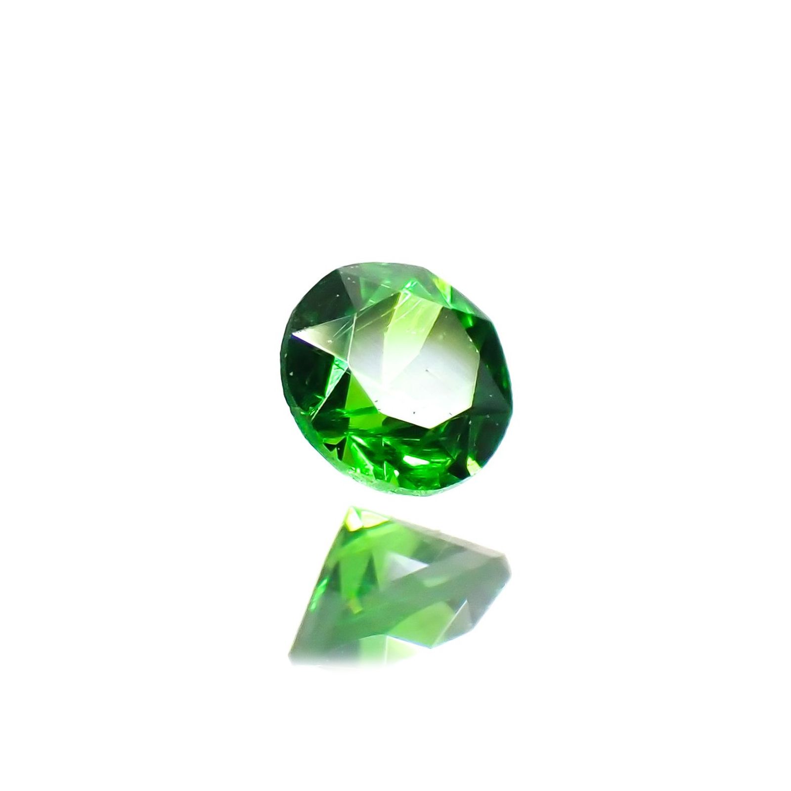 デマントイドガーネット ロシア産 0.062ct / 2.3x2.3mm前後 [230119881]