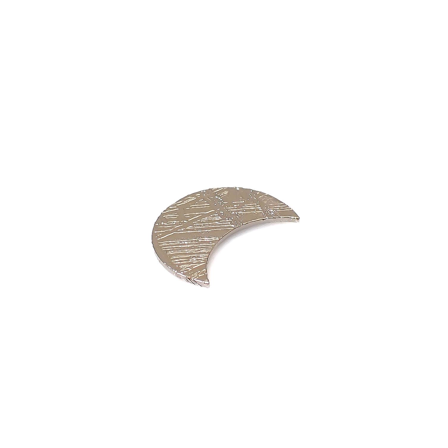 ◇カスタムカット・ムーン◇アルタイ隕石 発見地：中国 0.87ct [250330010]9.9x7.4mm前後