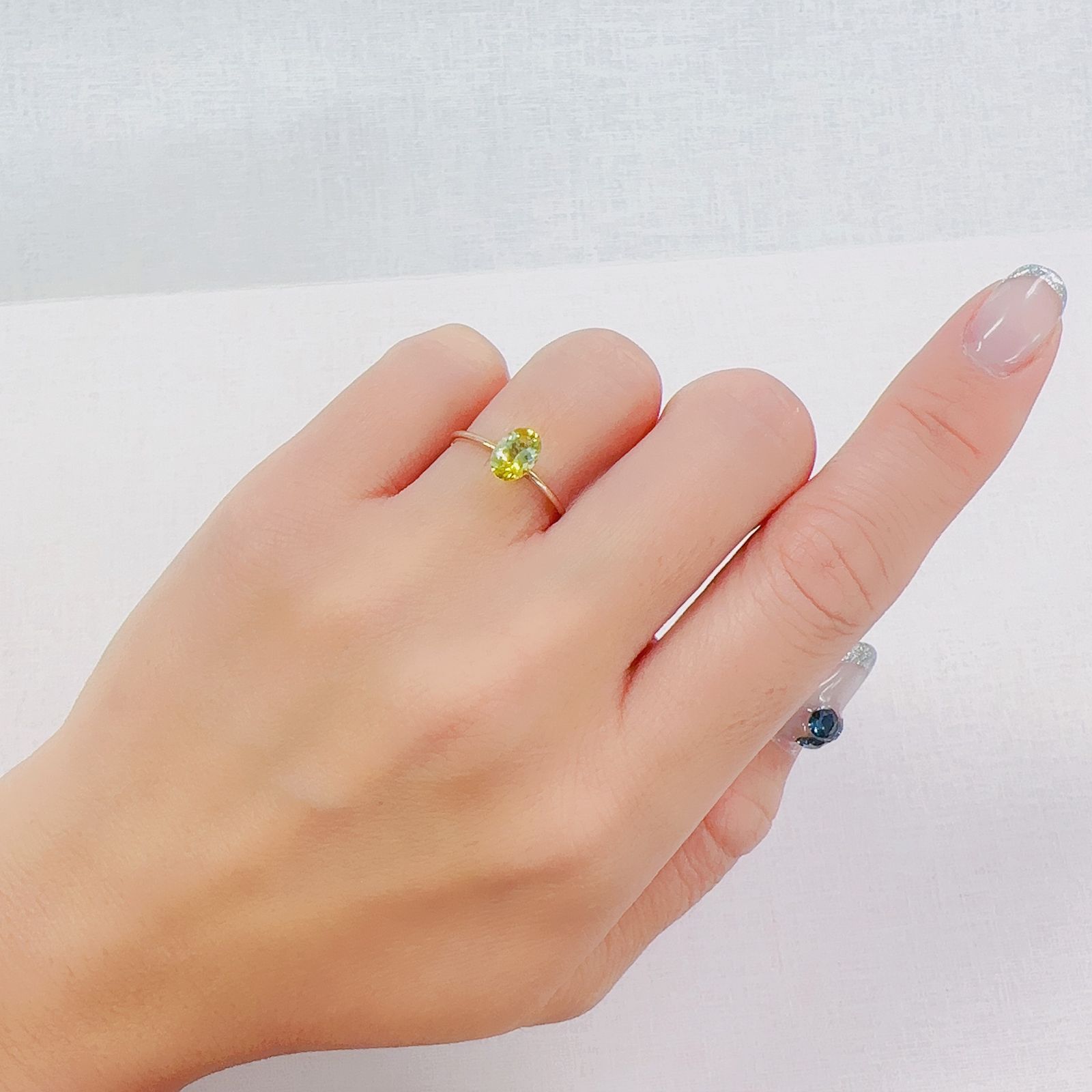 バイカラートルマリン(宝石名バイカラー・トルマリン)ブラジル産 0.72ct 識別済[230622365]6.9x4.9mm前後