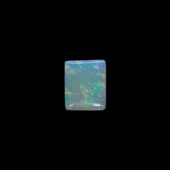 オパール(宝石名オパール) オーストラリア産 ソ付(彩珠) 1.552ct / 9.9x8mm前後 [210711332]