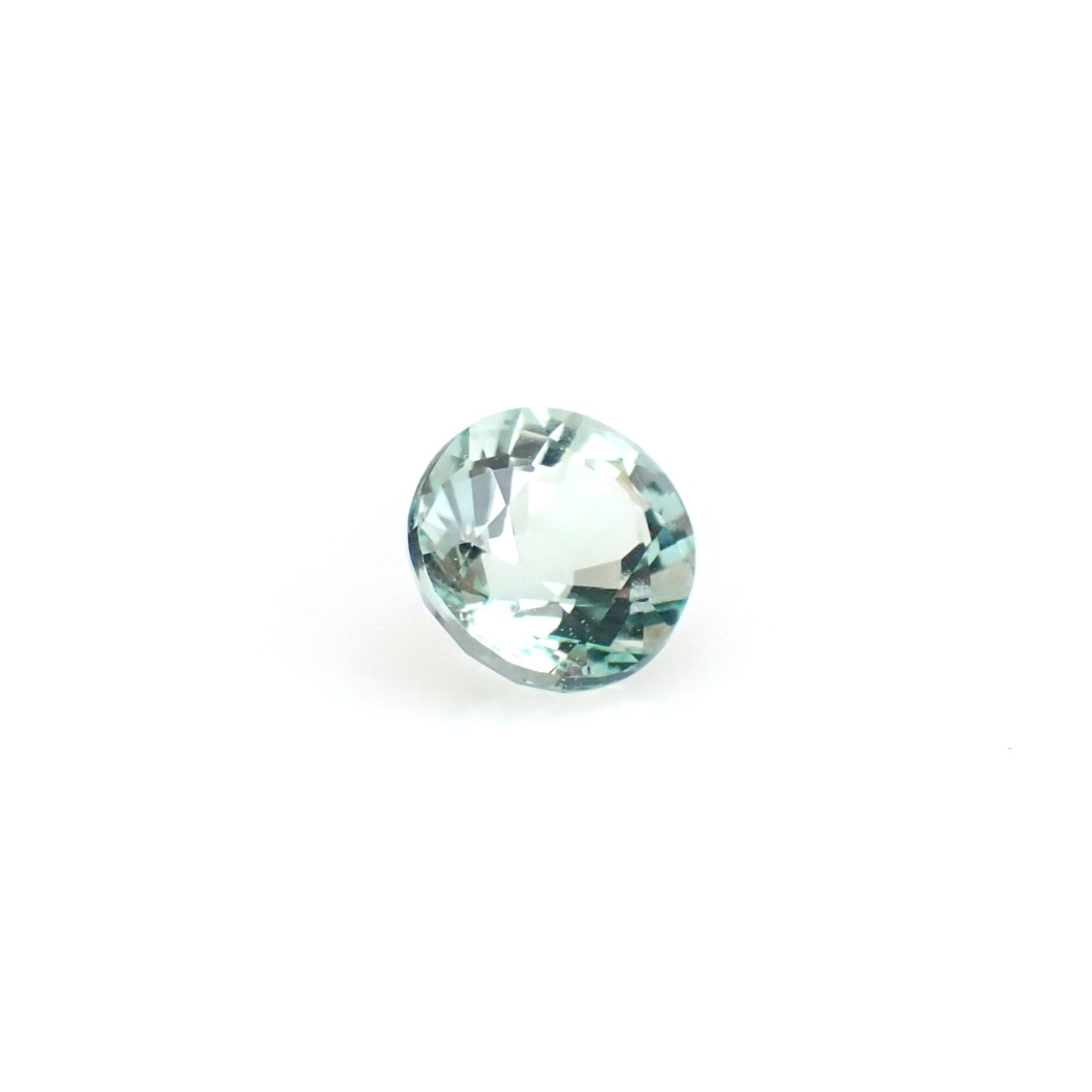 ミントベリル ナイジェリア産 0.36ct [250430201]4.6x4.4mm前後