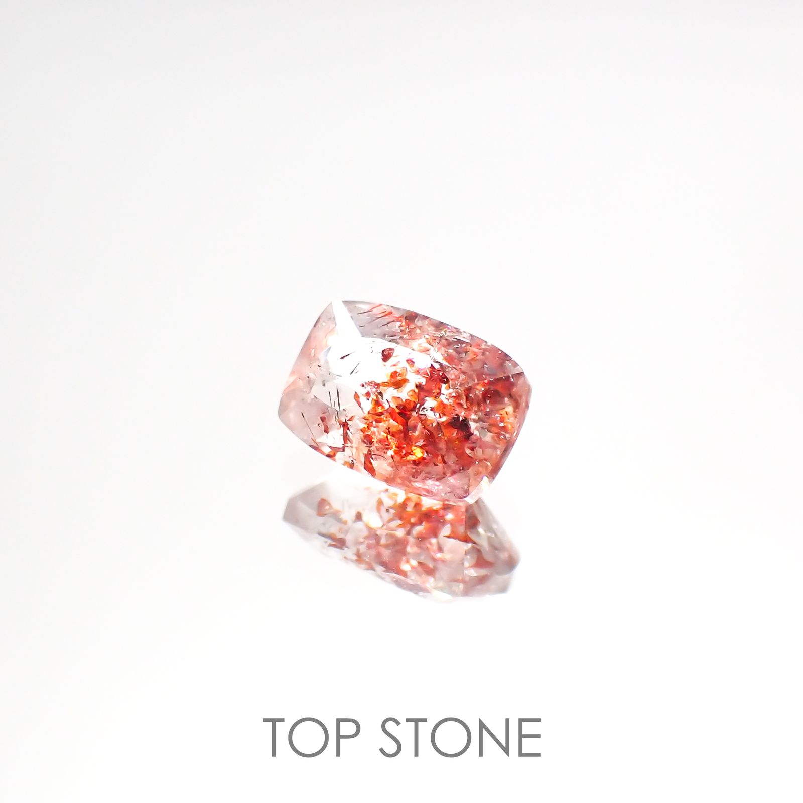 ファイヤークォーツ ナイジェリア産 1.01ct[220114767]7.3x5.1mm前後