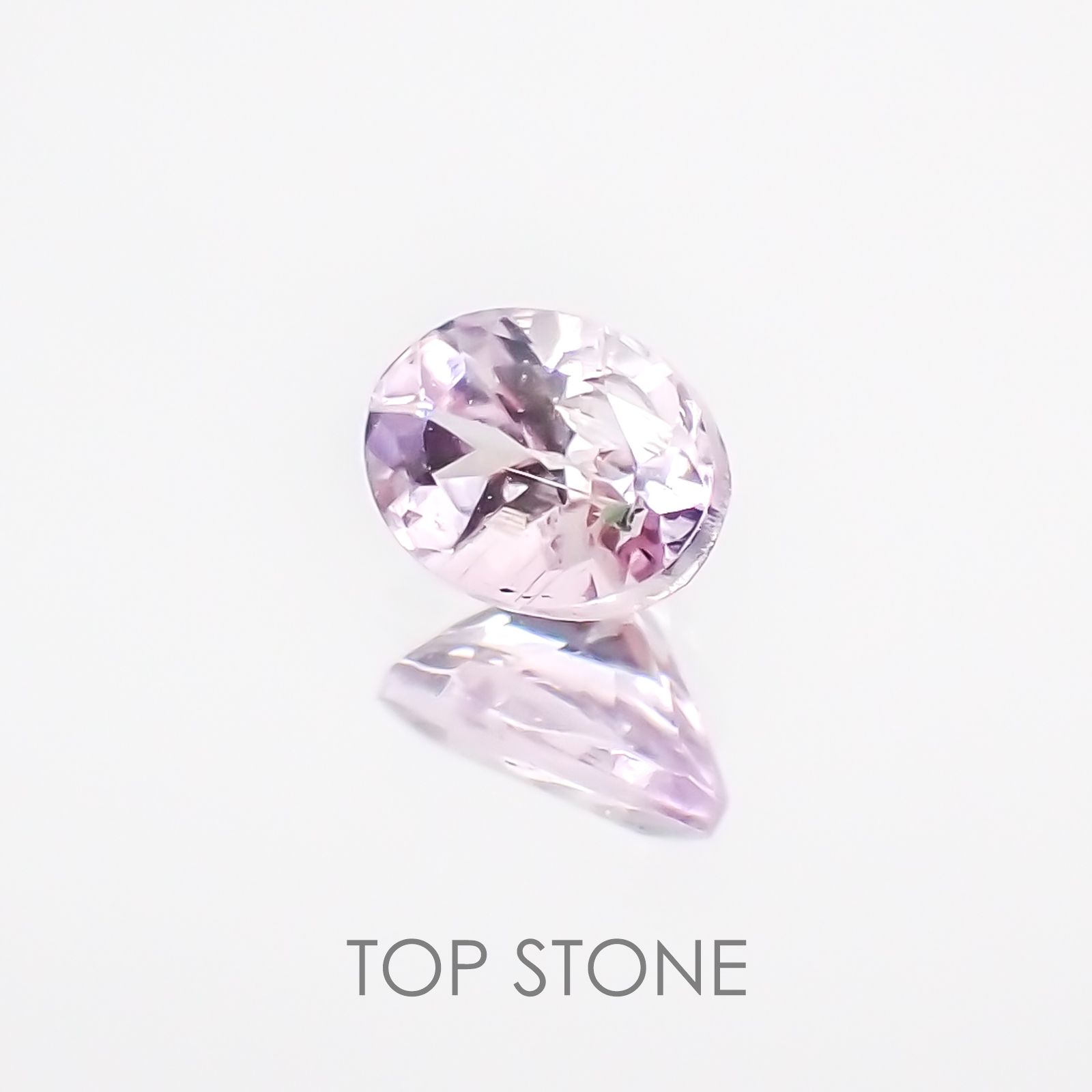 ピンクゾイサイト(宝石名ピンク・ゾイサイト) タンザニア産 0.22ct 識別済[20117870]4.1×3mm前後