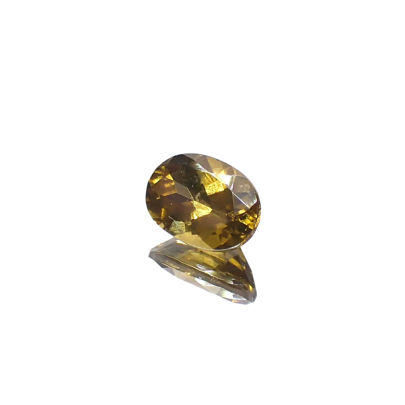 イエロージルコン スリランカ/カンボジア産 1.21ct[240728531]7.2x5mm前後