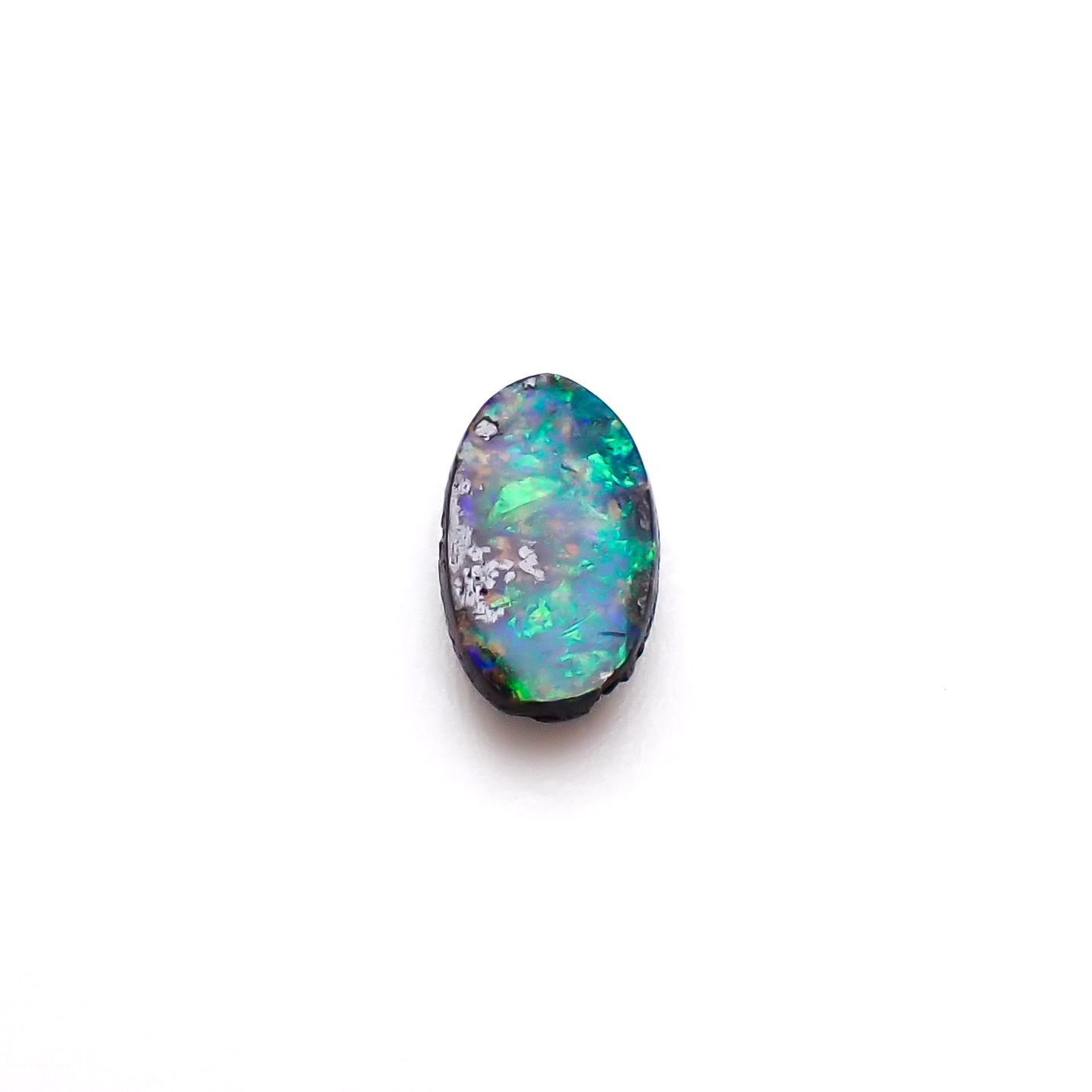 ボルダーオパール オーストラリア産 0.46ct / 7x4.1mm前後 [260933071]