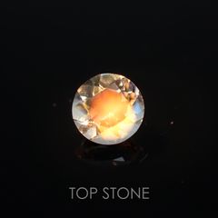 レインボームーンストーン(アンデシンラブラドライト) マダガスカル産 ルース 0.31ct[210310260]4.5×4.5mm前後