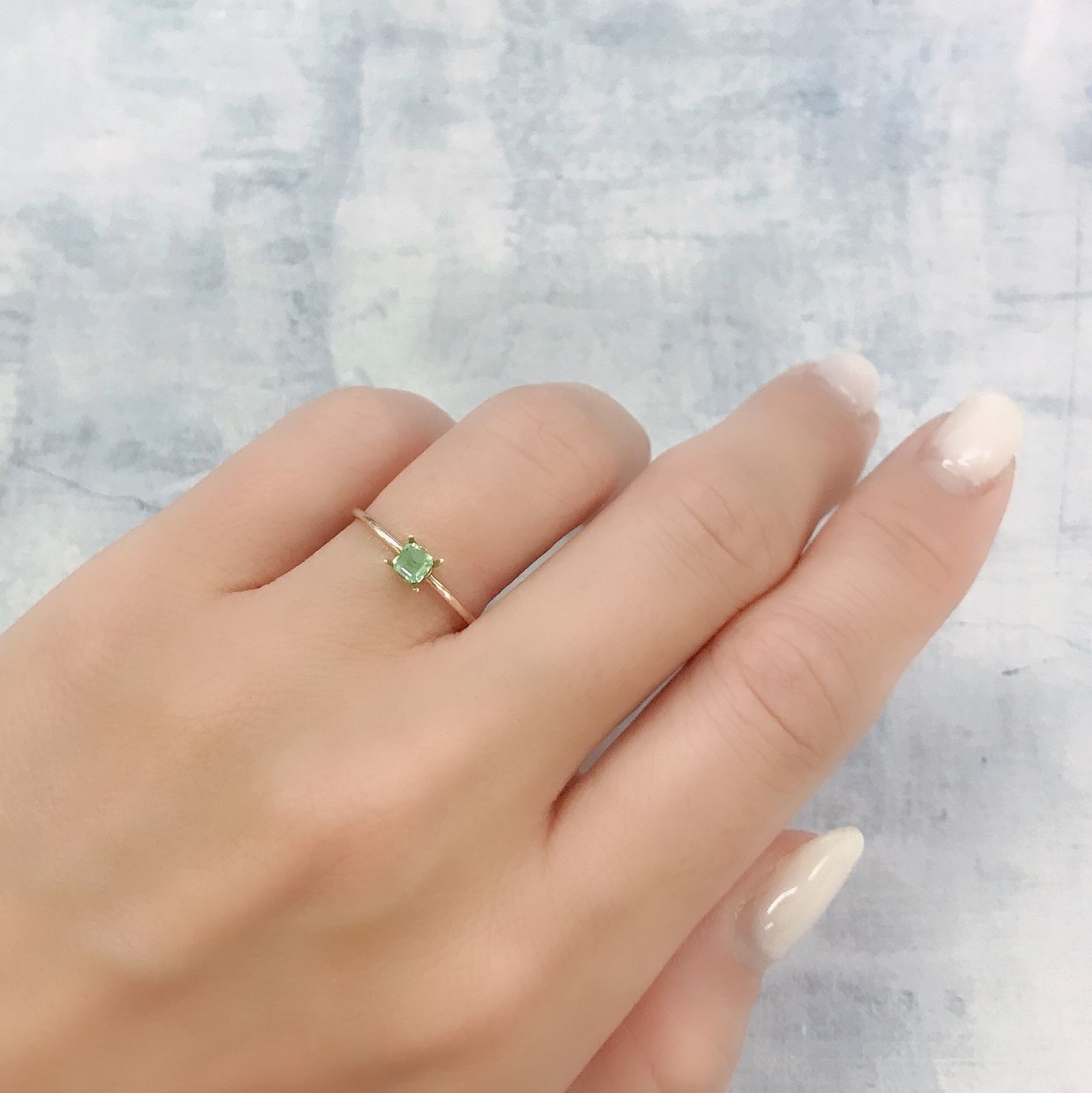 バナジウムコーネルピン(宝石名コーネルピン)タンザニア・タンガ州産 0.18ct 識別済[220716765]3.2x3.1mm前後