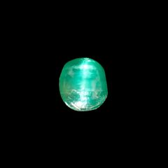 エメラルドキャッツアイ(宝石名エメラルド)コロンビア産 0.90ct 識別済[220115188]5.4x4.6mm前後