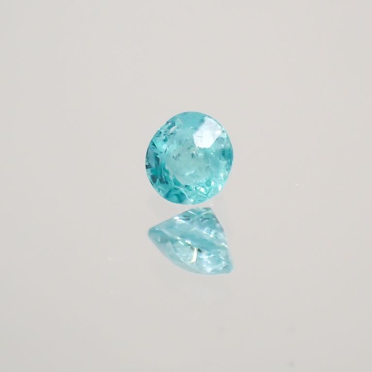 パライバトルマリン ブラジル産 ルース 0.055ct[210410654]2.5×2.4mm前後
