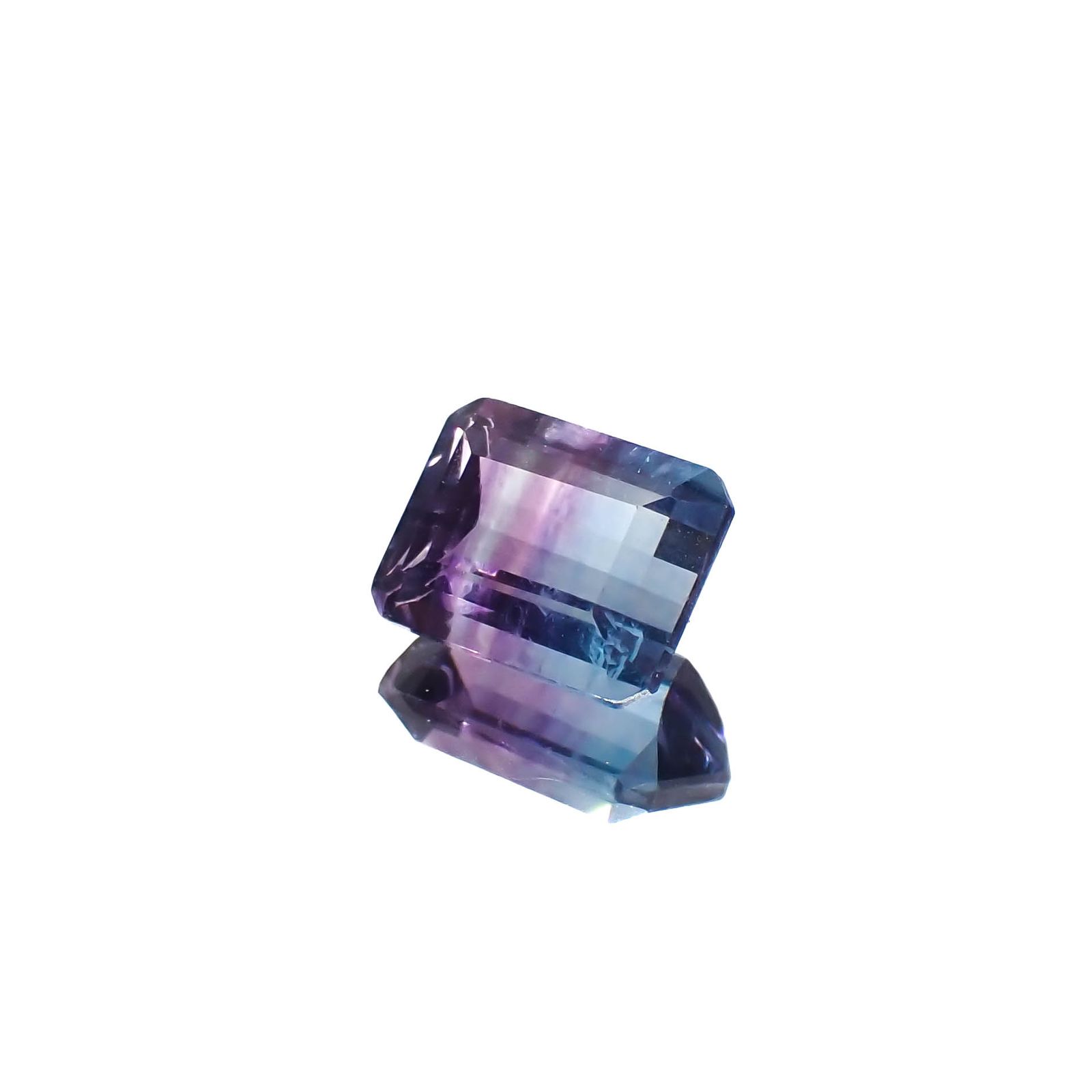 パーティカラーフローライト ブラジル産 2.95ct[230421752]9x7mm前後