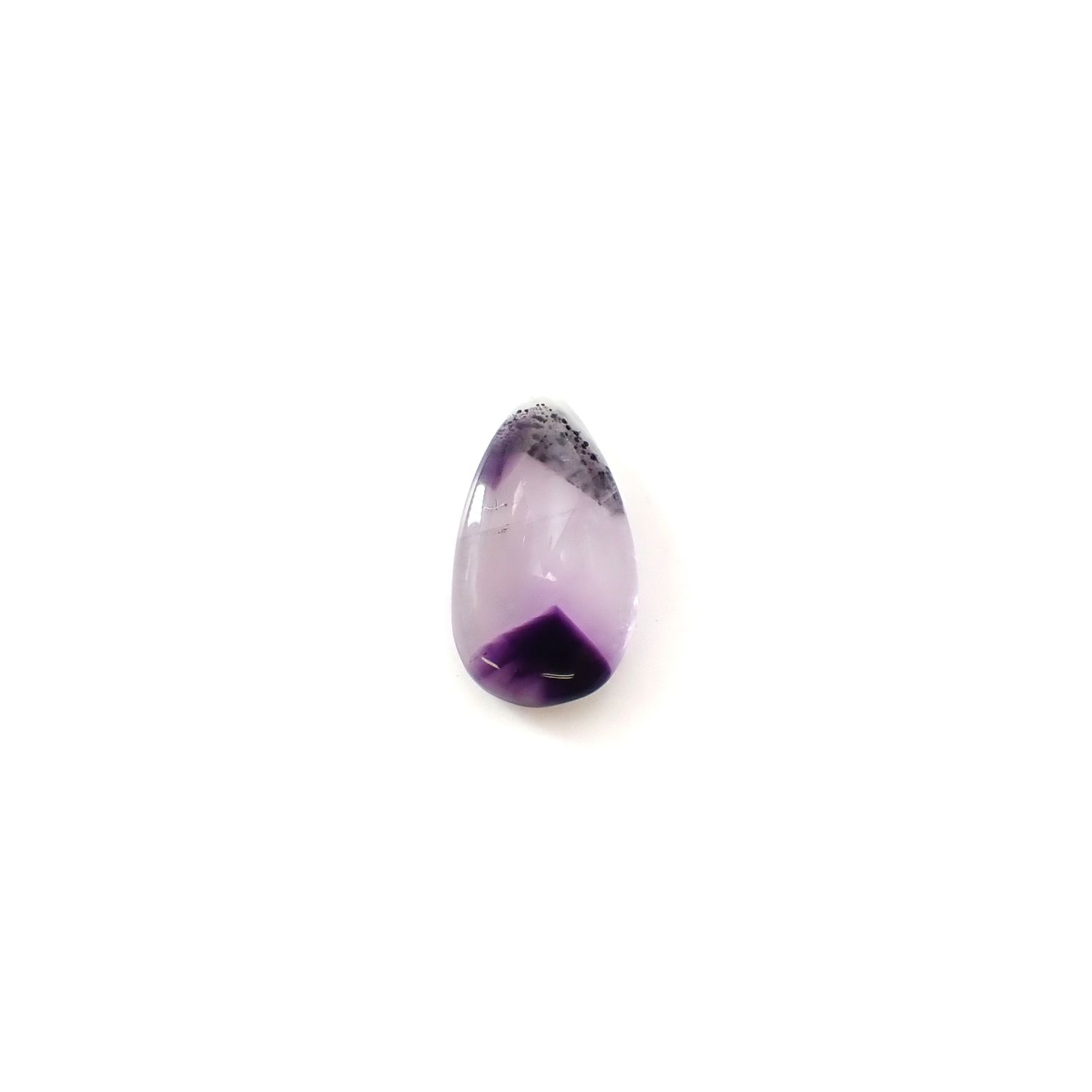 トラピッチェアメジスト 母岩付き ブラジル産 10.73ct [250730689]21.3x12mm前後
