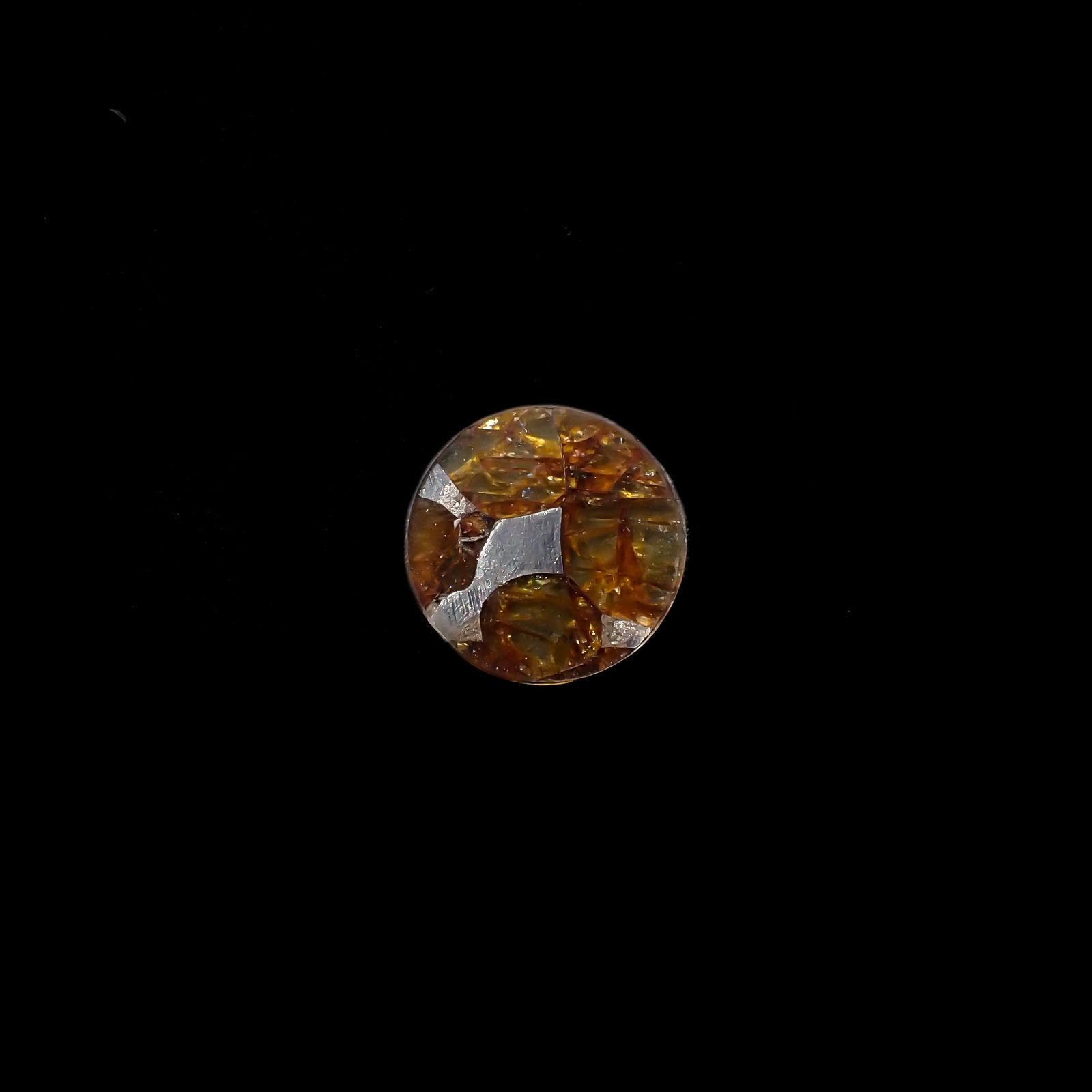 パラサイト隕石Sericho トリプレット 発見地:ケニア 3.53ct[240125714]12.1x12mm前後