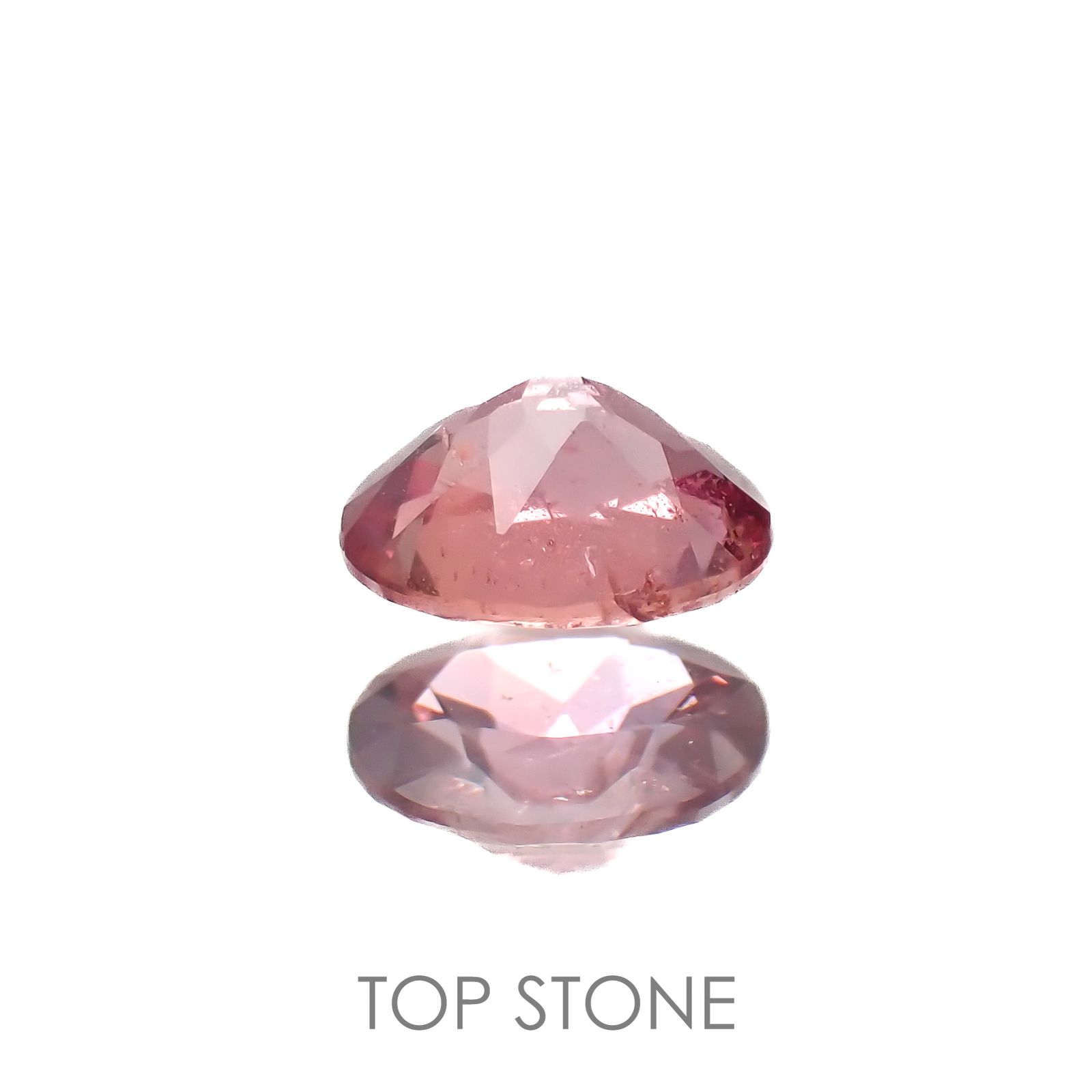 ピンクサファイア(宝石名サファイア)タンザニア・ウィンザー産 0.43ct 識別済[220817398]5x3.9mm前後