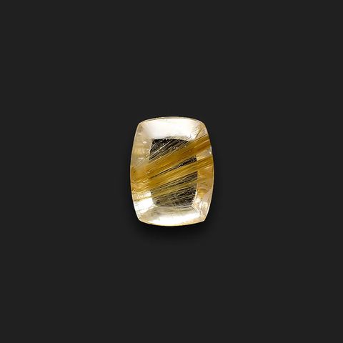 タイチンルチルクオーツ ブラジル産 4.00ct[240427322]11.8x8.9mm前後