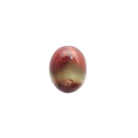 バイカラーアンデシン(宝石名アンデシン/ラブラドライト) チベット産 識別済 3.45ct / 10.2x8mm前後 [260813548]