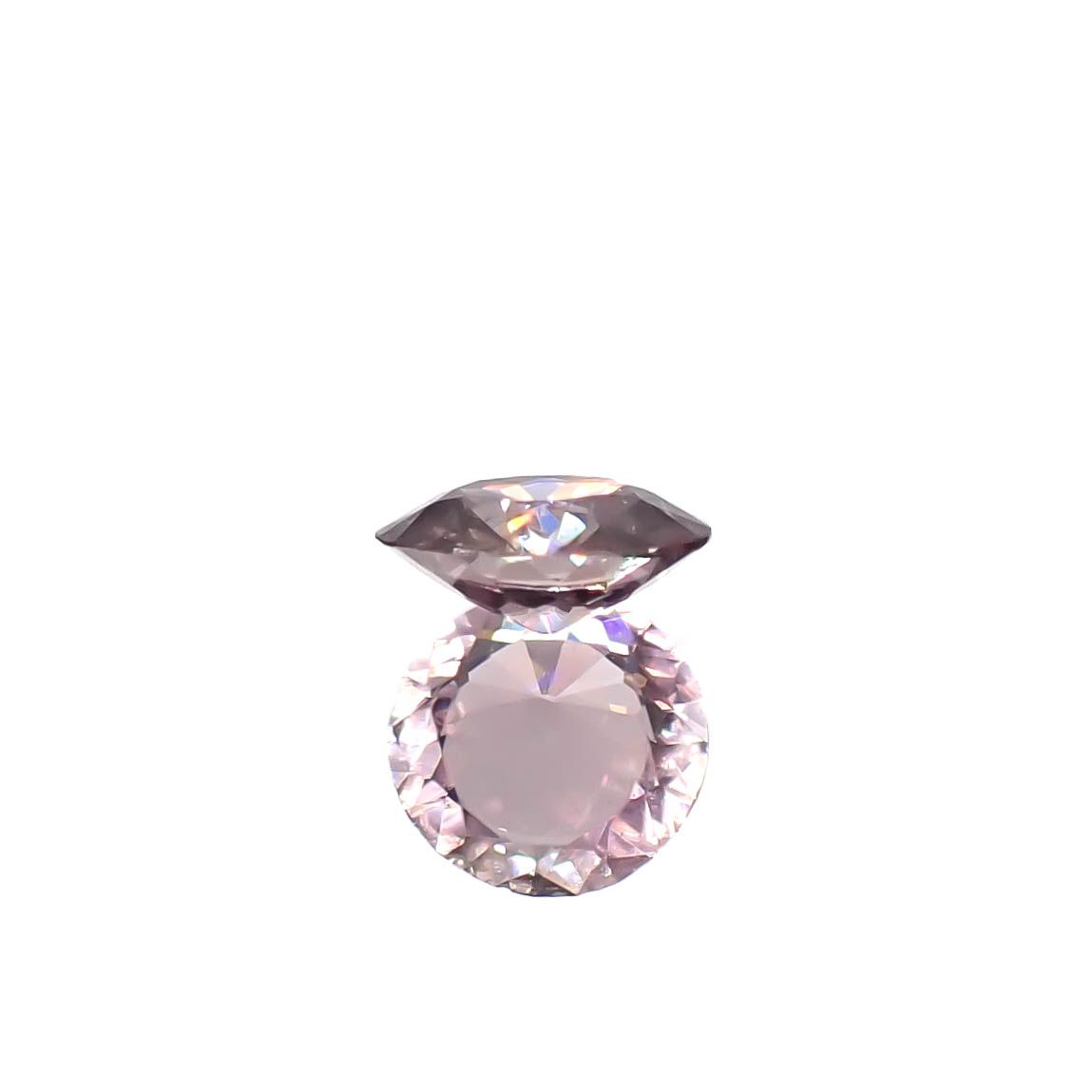 カラーシフト ピンクダイアスポア アフガニスタン産 0.25ct[240627971]4.4x4.4mm前後