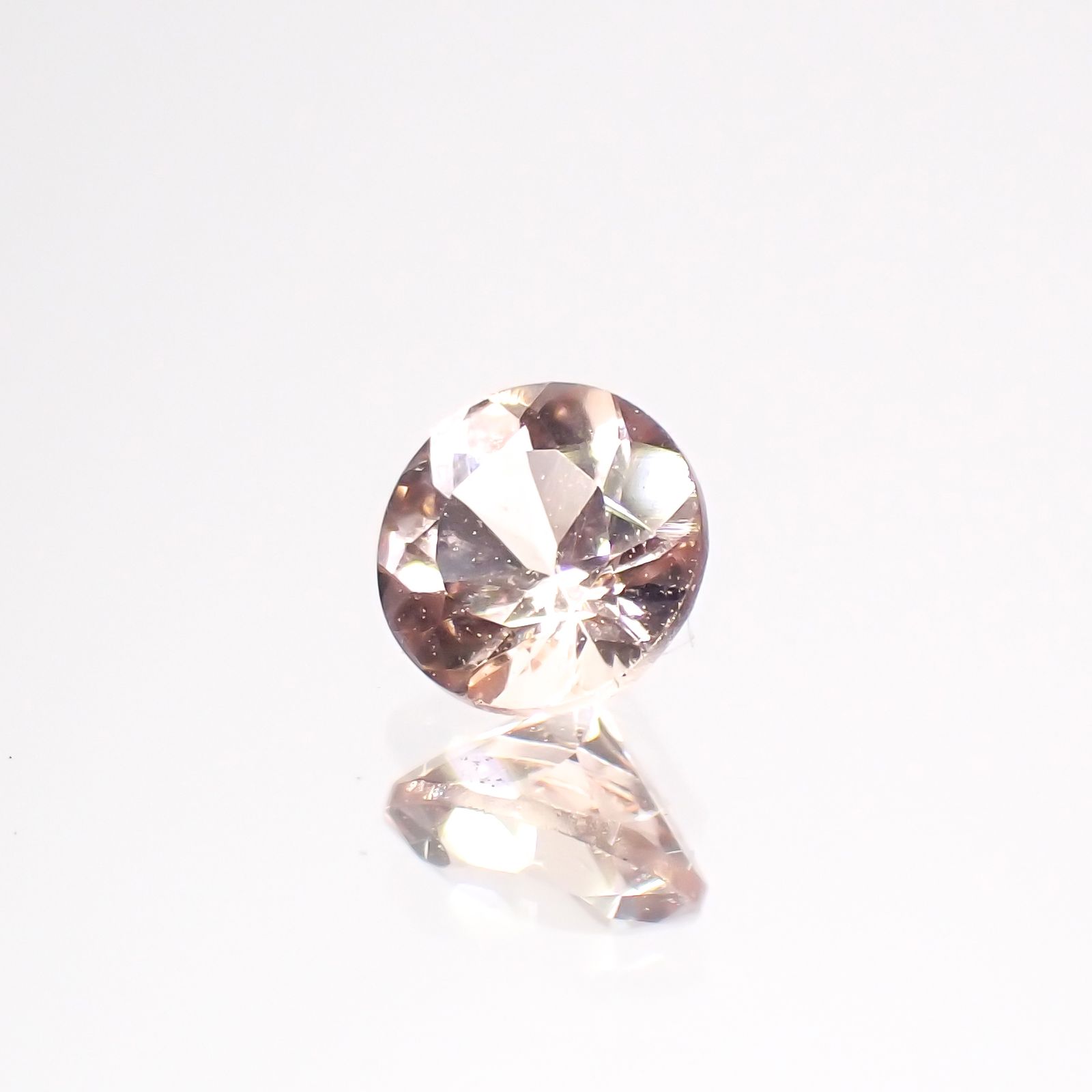 インペリアルトパーズ ブラジル産 0.20ct[230923513]3.5x3.5mm前後