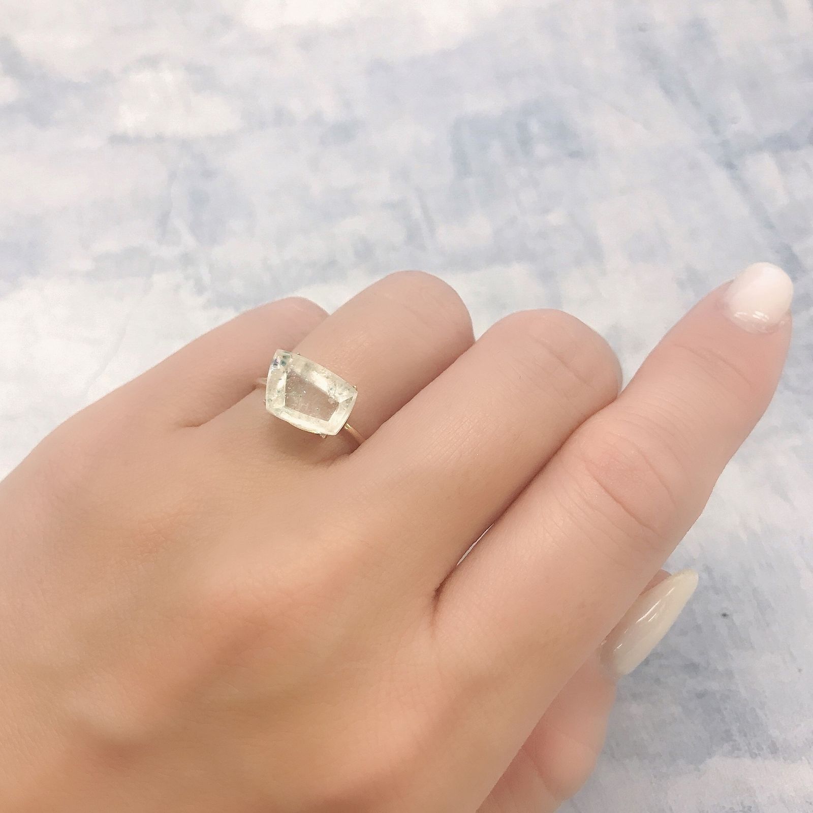 パライバクォーツ ブラジル産 3.19ct[220616618]11.1x7.8mm前後