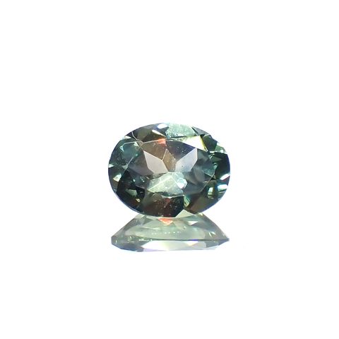 モンタナサファイア(宝石名サファイア)アメリカ・モンタナ州産 0.34ct 識別済[230321285]5x3.9mm前後