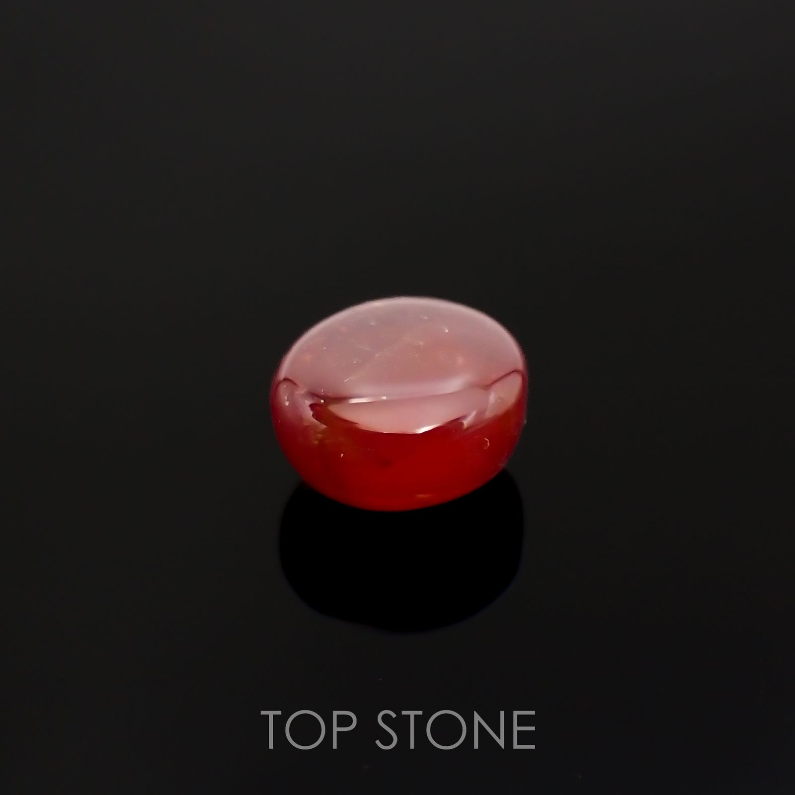 スタースピネル(宝石名スピネル)ビルマ産 3.53ct 識別済[221018925]8.5x7.8mm前後